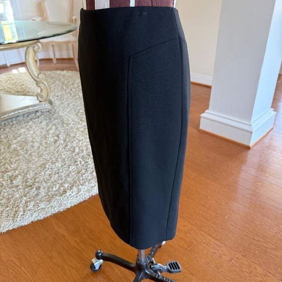 Halogen Pencil Skirt Lined Women’s Classic Career Professional Black Size 4 - Picture 3 of 12